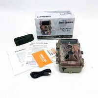 Digitnow! Wild camera 16MP 1080P HD waterproof, hunting camera with 40 IR-LED infrared nights night up to 65 feet/20 m, surveillance camera 120 ° wide-angle detection
