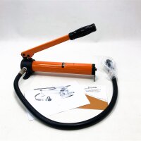 CP-180 Manual hydraulic pump Hand pump hose hose coupling...