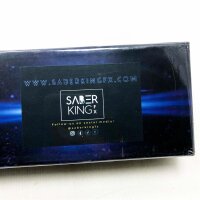 Saberius | Ezron Smooth Swing LightSaber | RGB lightsaber strength fx | 12 RGB colors 10 set Soundfonts | Flash on Clash | Swing on | S_tsk-e05 (gray)