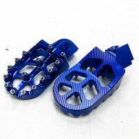 JFGRACING Billet MX Foot Pegs Pedals Support for CR125 CR250 CRF150R CRF250R CRF250X CRF250RX CRF450R CRF450RX CRF450X CRF250L CRF250M CRF250RALLY CRF450L 02-19