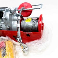 Openroad electrical cable winch 400kg up to 800kg, lifting height 6-12m, emergency off switch, automatic brake and final shutdown, IP54, engine wind turbine lift train rope lining chain train