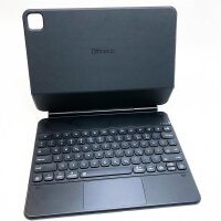 Officelab Bluetooth-Tastatur Kompatibel mit iPad Pro 12.9-Zoll, mit Touchpad und 7-Farbiger Hintergrundbeleuchtung, Shortcut-Tasten, KB09112, Schwarz