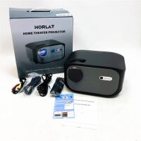 HORLAT 5G WiFi Bluetooth Projector 360 ANSI Lumens Full...