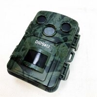 Wild camera PhotoFalle 1080p Full HD, Didseth 16MP Night vision hunting camera 120 ° wide angle 0.2s fast trigger motion detector, IP66 waterproof for animal observation