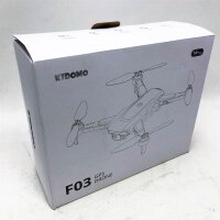 Drohne Kamera 4k GPS für Kinder - KIDOMO Bürstenlosen Motor Faltbare RC Quadrocopter mit Dual Kamera 56 Min Lang Flugzeit, APP/Automatische Rückkehr/Surround-Modus/Folge mir(F03)