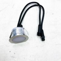 10er WIFI DreamColor RGBIC Bodeneinbaustrahler Aussen Eingebauter IC, Ø45mm Led Bodeneinbauleuchten mit Multicolor Chasing Effekt,IP67 Wasserdicht Terrassenbeleuchtung Kompatibel mit Alexa Google Home