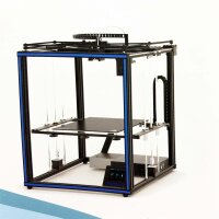 TRONXY X5SA Pro 3D printer with glass plate, improved version Core XY metal frame DIY 3D printer Large pressure size 330x330x400 mm, automatic leveling + titanium extruder high-precision 3D printer