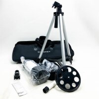 Telescope astronomy, portable and powerful 16x-1220x, easy to assemble and use, ideal for children and beginners adults. Telescope for moon, planets and star observation
