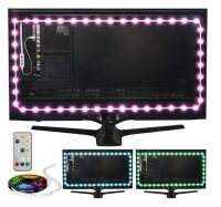 Luminoodle USB LED background lighting for TV in color,...