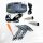 Syma RC drone with camera 4K HD foldable FPV quadrocopter remote control aircraft gps wifi return home follow me gesture control total 56 min. Long flight time 2 batteries