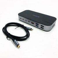 USB C Docking Station, 16 in 1 Quad Display Docking...