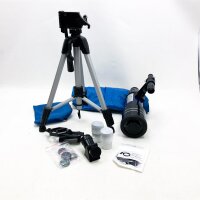 BEBANG Teleskop für Kinder Erwachsene Anfänger, 70 mm Professionelles Astronomie Refraktor Teleskop mit Verstellbarem Stativ