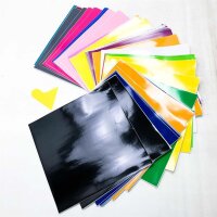 2 x Tavolozza 30.5 x 30.5cm vinyl foil Plotter self-adhesive-75 permanent adhesive film vinyl foils for cricut DIY gifts, cup, window, ceramic, plastic
