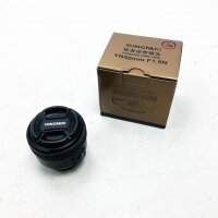 Yongnuo YN50 mm Nikon - lens for cameras DSLR (f/1.8, 58...