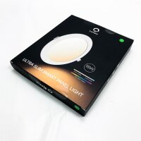 Lumary RGBWW LED Einbaustrahler 18W, Smart WLAN Deckenspots Dimmbar LED Spot 2700K-6500K Warmweiß Kaltweiß Mehrfarbige Einbauleuchten Kompatibel mit Alexa Google Home, App-Steuerung (4 Stück)