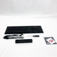 Redragon K619 Horus RGB Mechanical keyboard, ultra-thin wired gaming keyboard with a flat profile button caps, dedicated media control and linear red switch, supports software
