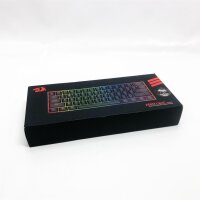 Redragon K530 Pro Draconic 60% Bluetooth/kabelgebundene / 2,4 GHz kabellose mechanische Tastatur, 61 Tasten, Hot-Swap-fähige RGB-Gaming-Tastatur mit Tactile braunem Schalter, für Windows/Mac/Android