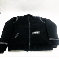 Vfluo -Black motorcycle jacket man/woman 100% Kevlar...