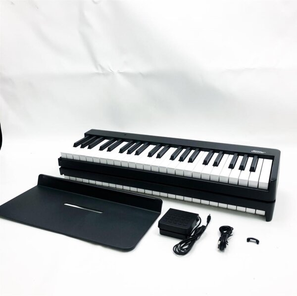 Eastar Faltbares Klavier, 88 Tasten Full Size Semi Weighted Keyboard Digital Piano für Anfänger, Bluetooth Tragbares E-Piano mit Klaviertasche, EP-10