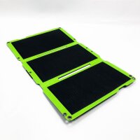 Solarladegerät 30W tragbares Solarpanel-Ladegerät mit 2 Port USB ETFE Monocrystalline Panel Reiseladegerät