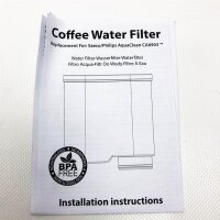 2x Waterdrop replacement water filter for AquaClean CA6903/10 CA6903/22,