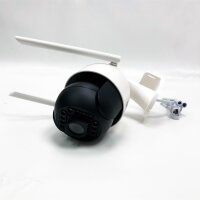 NETVUE WLAN-Überwachungskamera für den Außenbereich, 1080P PTZ 360° WLAN-IP-Kamera, Überwachungskameras mit Bewegungsmelder, IP66 wasserdicht, Zwei-Wege-Audio, Nachtsicht, 5dbi WLAN