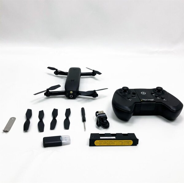 Holy Stone HS161 FPV Faltbare Mini Drohne mit 1080P Kamera FHD Live Übertragung für Kinder,RC Quadrocopter ferngesteuert mit Langer Flugzeit,Handy gesteuert Foto Drohne und Höhenhaltung