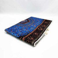 Muslimischer Gebetsteppich | Islamischer Gebetsteppich | Erstklassiges Design und Qualität | Hergestellt in der Türkei | Soft Touch mit baumwollgepolsterter Rückseite | Ausgezeichnetes islamisches Geschenk | (Navy blau)