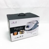 Yum Asia Panda Mini-Reiskocher mit Ninja-Keramikschüssel und Advanced Fuzzy Logic (3,5 Tassen, 0,63 Liter) 4 Reisfunktionen, 4 Multicooker-Funktion, 220–240V (UK Stecker)