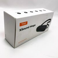 Tragbar Bluetooth Lautsprecher Outdoor Musikbox: Tribit 30W IPX7 Wasserdicht Soundbox mit Reintitan-Treiber XBass NFC Broadcast und integrierter Gurt-20 Stunden für Draußen Party XSound Mega