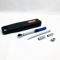 WISRETEC New measurement tool 3/8 High-precisely adjustable bicycle car electrical repair vehicle tools socket key set