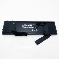 LED -Martin® Warndisplay V2.0 for the sun visor - freely programmable - THW - fire brigade - DRK - HVO - ASB - incl. Lithium -ion battery and charger