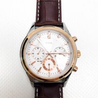 Burei mens watches Elegant chronograph watch for men soft leather bracelet Business Luxury Sport Style