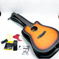 Donner guitar acoustics beginners adult acoustic guitar...