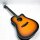 Donner guitar acoustics beginners adult acoustic guitar cutaway kit beginner 4/4 dreadnought 41 inch guitars with 6 strings gigbag capo picks belt (sunburst)