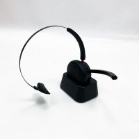 Tribit Bluetooth-Headset mit Mikrofon& USB Dongle-Kabellos Headset mit Ladestation, PC Office Headset, AI Noise Canceling, Langer Akkulaufzeit,Computer Headset für Laptop/Büro/Zoom/Callcenter