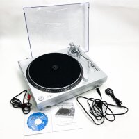 Digitnow! HiFi vinyl turntable with belt drive, USB record player with magnetic cartridge, vinyl digitization, anti-skate, DJ record player