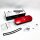 Kitchen boss Food vacuumer, vacuum device, automatic vacuum system, for storing food, including 5 pieces of food vacuum bag (red)