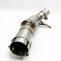 Exhaust pipe connectors, motorcycle exhaust medium tube...