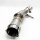 Exhaust pipe connectors, motorcycle exhaust medium tube made of stainless steel, replacement for Benelli Leoncino 500 BJ500