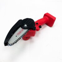 Snowtaros 4 Zoll Mini Elektrische Kettensäge, 24V Akku-handkettensäge mit Ladegerät & 1 Batterien, Wiederaufladbar Leichte, Elektrische Schnittsäge für Gartenbaum Holzschnitt