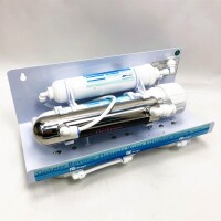 GEEKPURE 6-stage reverse osmosis drinking water filter system with UV-75GPD filter