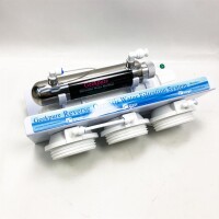 Geekpure 6-stufiges Umkehrosmose-Trinkwasserfiltersystem mit UV-75GPD-Filter