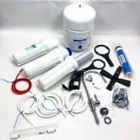 Geekpure 6 Stage Reverse Osmosis Drinking Water Filter System with UV-75GPD Filter
