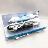 Geekpure 6 Stage Reverse Osmosis Drinking Water Filter System with UV-75GPD Filter