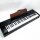 Eastar EK-10S Keyboard Piano, 61 keys standard size Upright digital e-piano for beginners with Sustain pedal and music book stand, gift essential