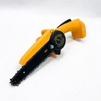 Snowtaros Mini Akku Kettensäge, 6 Zoll Elektrische Kettensäge mit 2 Akkus und Ladegerät, Einhand Tragbar Kettensäge für Gartenscheren Holzschneiden