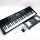 Donner Klaviertastatur mit 61 Tasten, Digitalpiano für Anfänger/Profis, Musiktastatur mit Notenablage, Mikrofon, Unterstützung für MP3/USB MIDI/Audio/Mikrofon/Kopfhörer/Sustain-Pedal