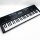 Donner piano key with 61 keys, digital piano for beginners/professionals, music keyboard with grading, microphone, support for MP3/USB MIDI/Audio/microphone/headphones/sustain pedal