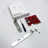 Inateck PCIe for USB 3.2 Gen 2 card with 20 GBit/s...